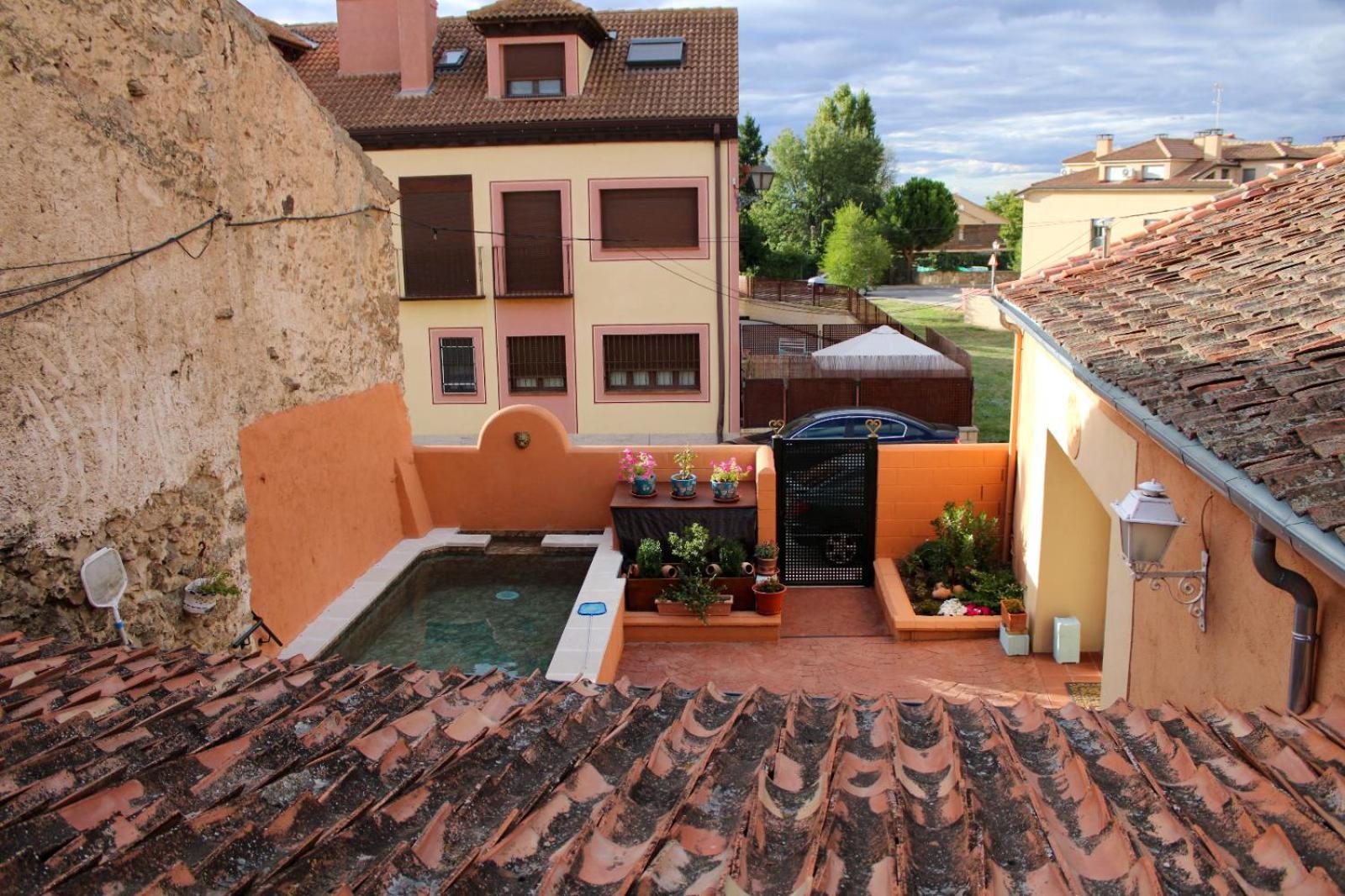 Casa Rural El Horno De La Aldegueela ตอร์เรกาบาเญโรส ภายนอก รูปภาพ